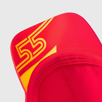 Gorra Ferrari Carlos Sainz GP de España 2023