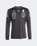 Playera Mercedes Benz Manga Larga 2025