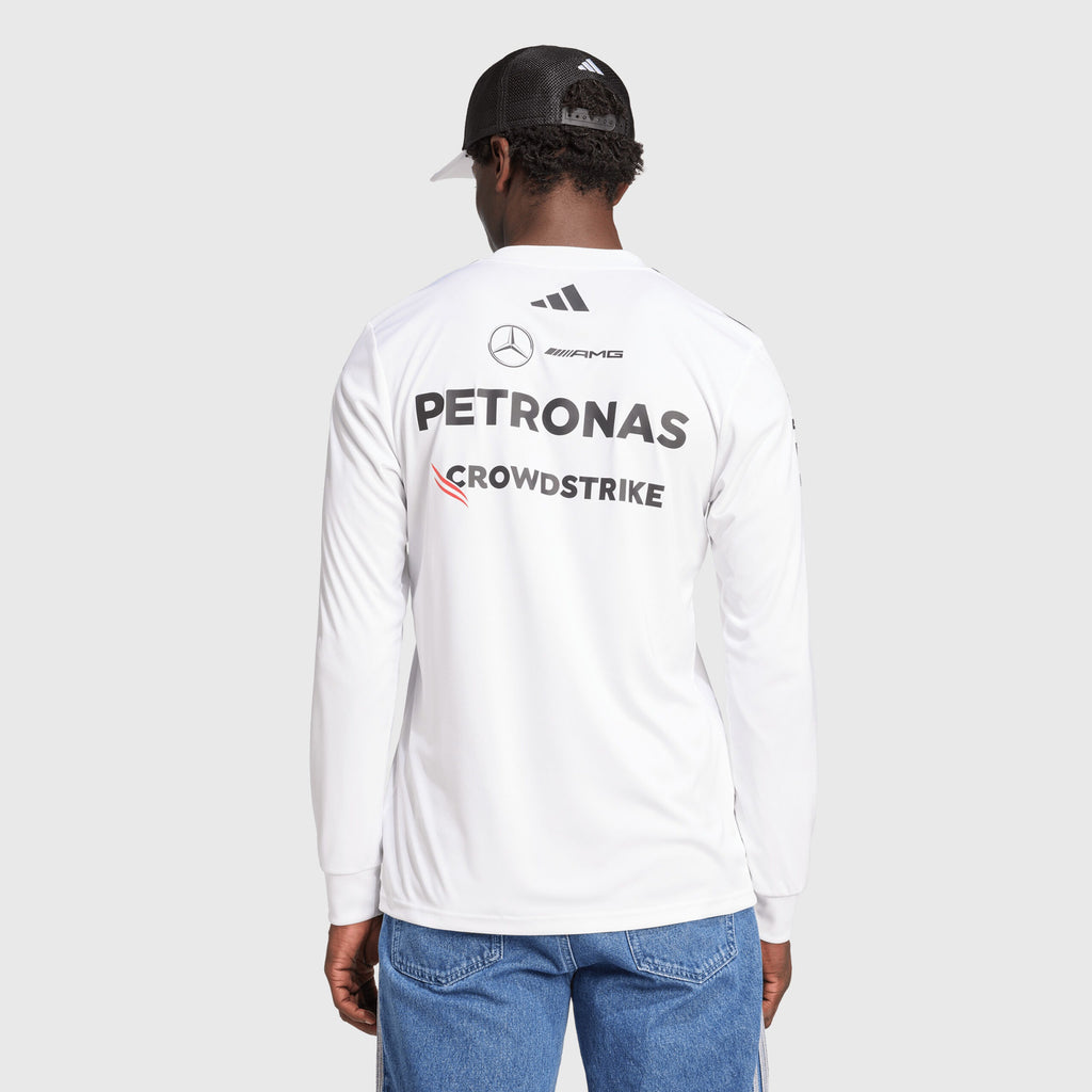 Playera Mercedes Benz Manga Larga 2025
