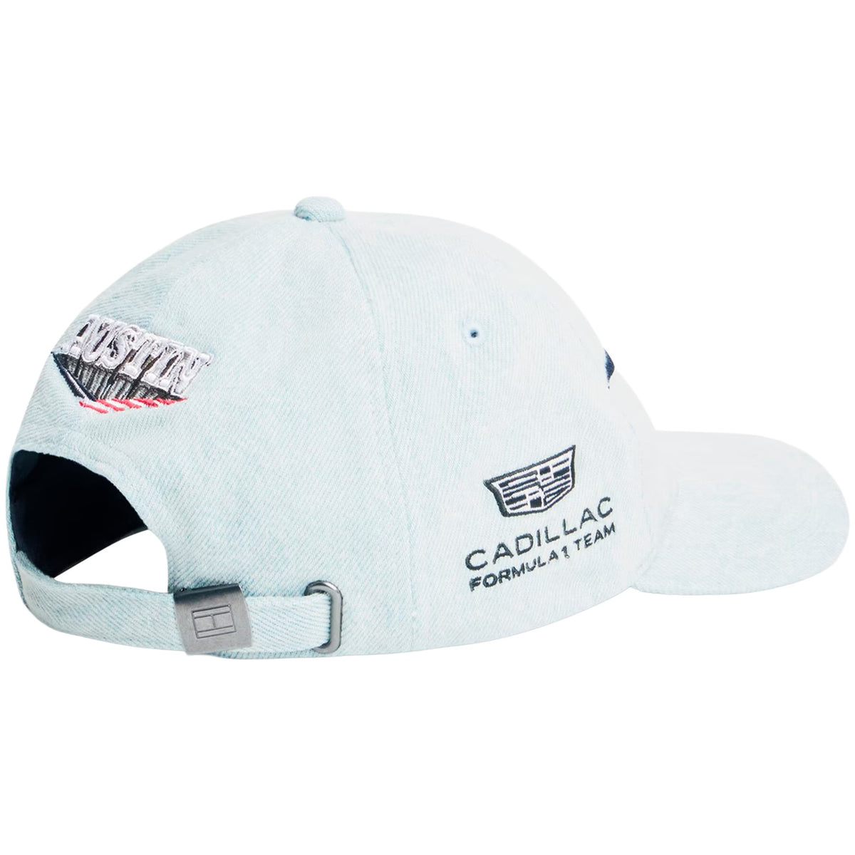 Gorra Cadillac GP Austin  2026 Denim Plata