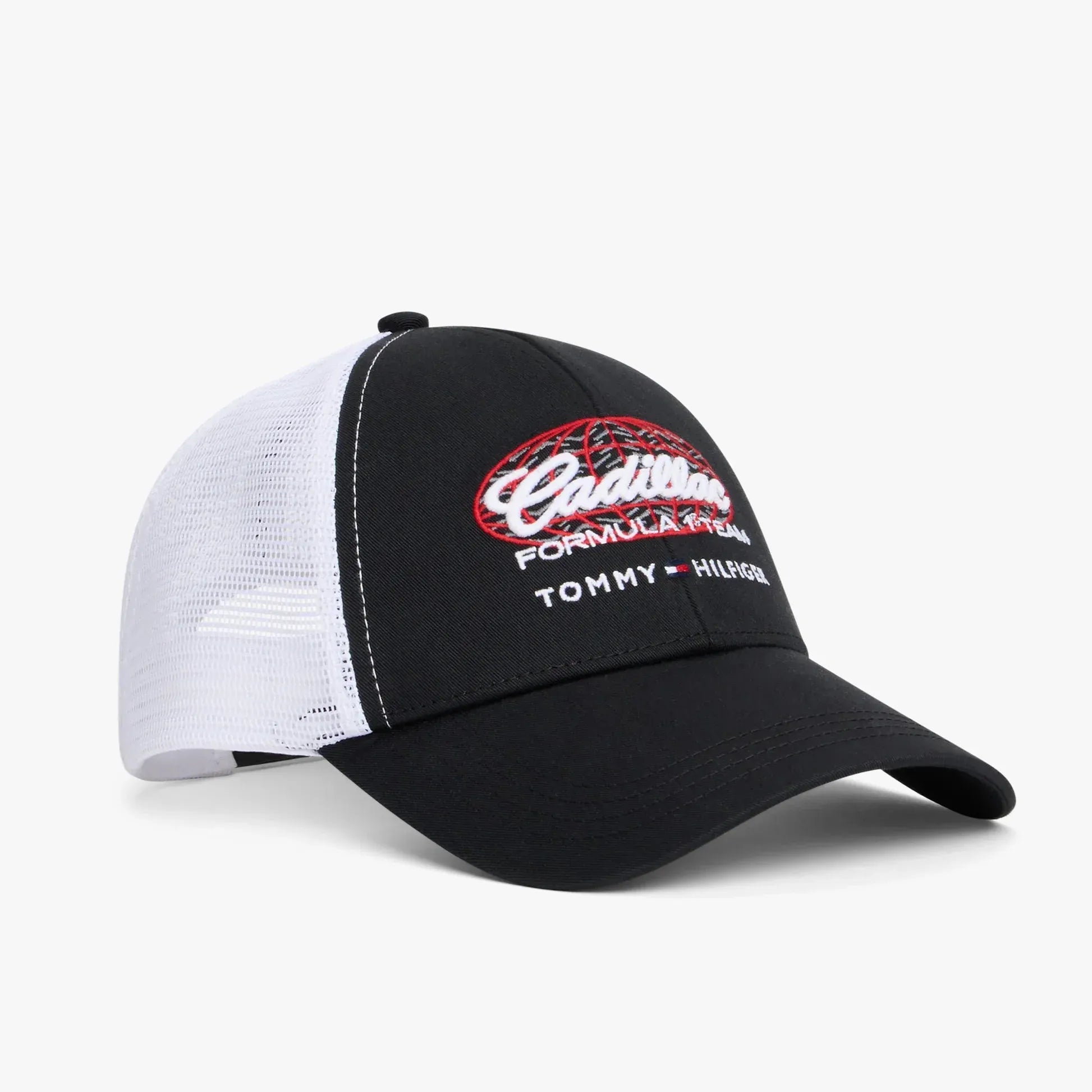 Gorra Cadillac F1™ x Tommy Hilfiger RWB Blanca y Negra