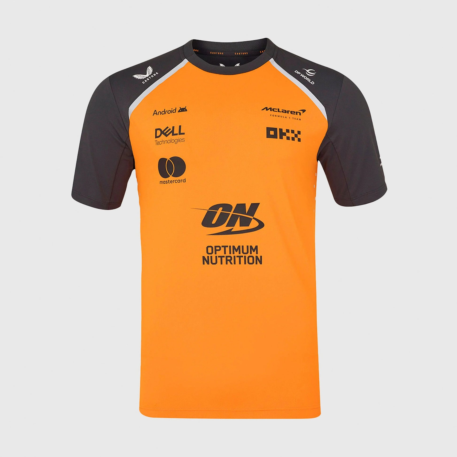 Playera McLaren 2025 Team Set Up Naranja
