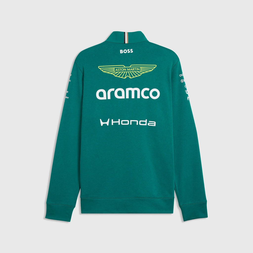 Chamarra Medio Cierra Aston Martin F1 Team 2026