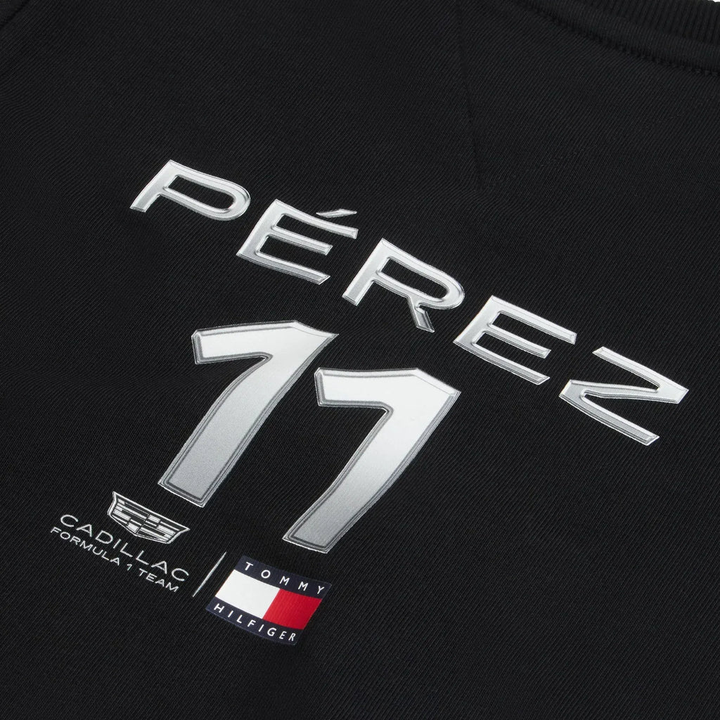 Sudadera Crewneck Chevron Negra