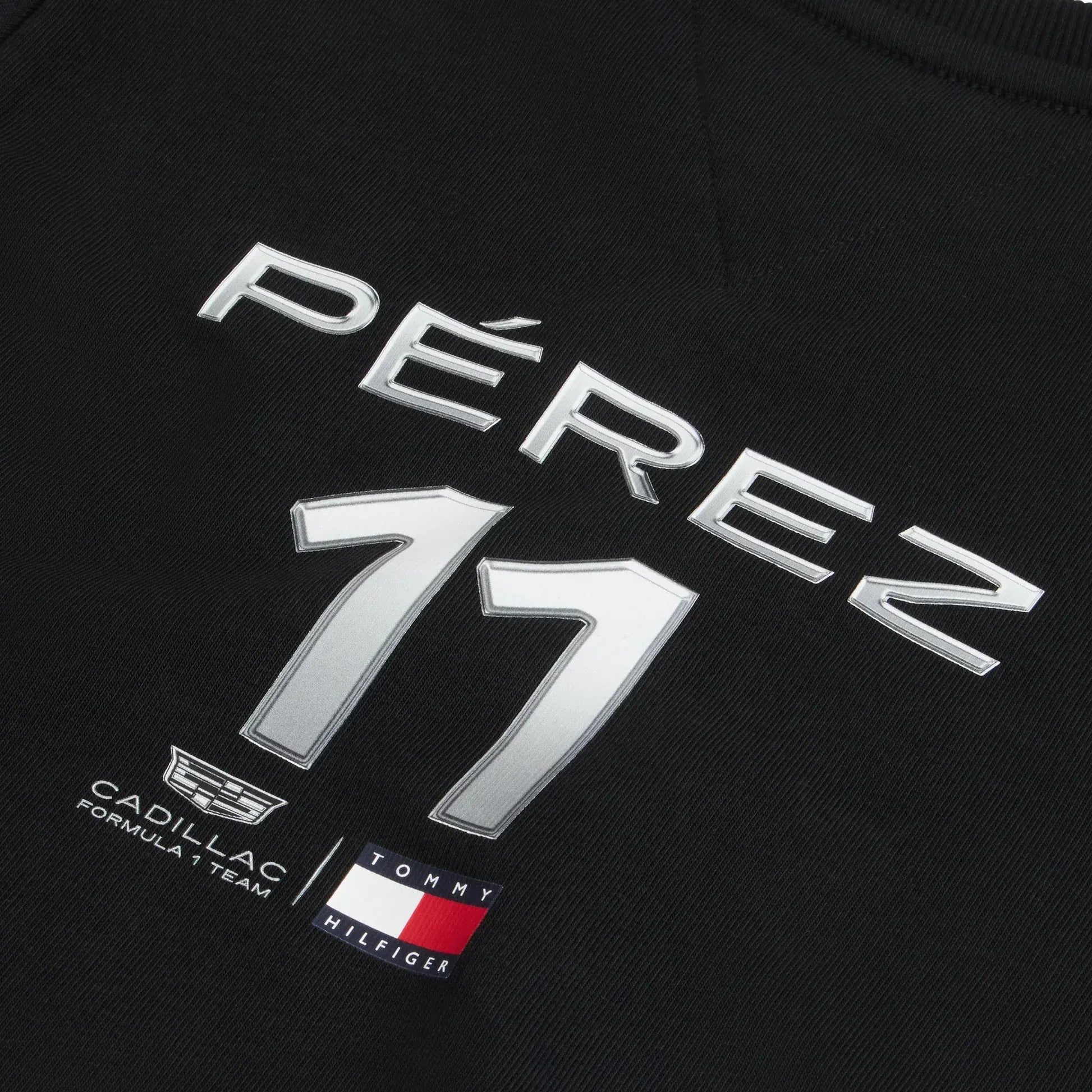 Sudadera Crewneck Chevron Negra