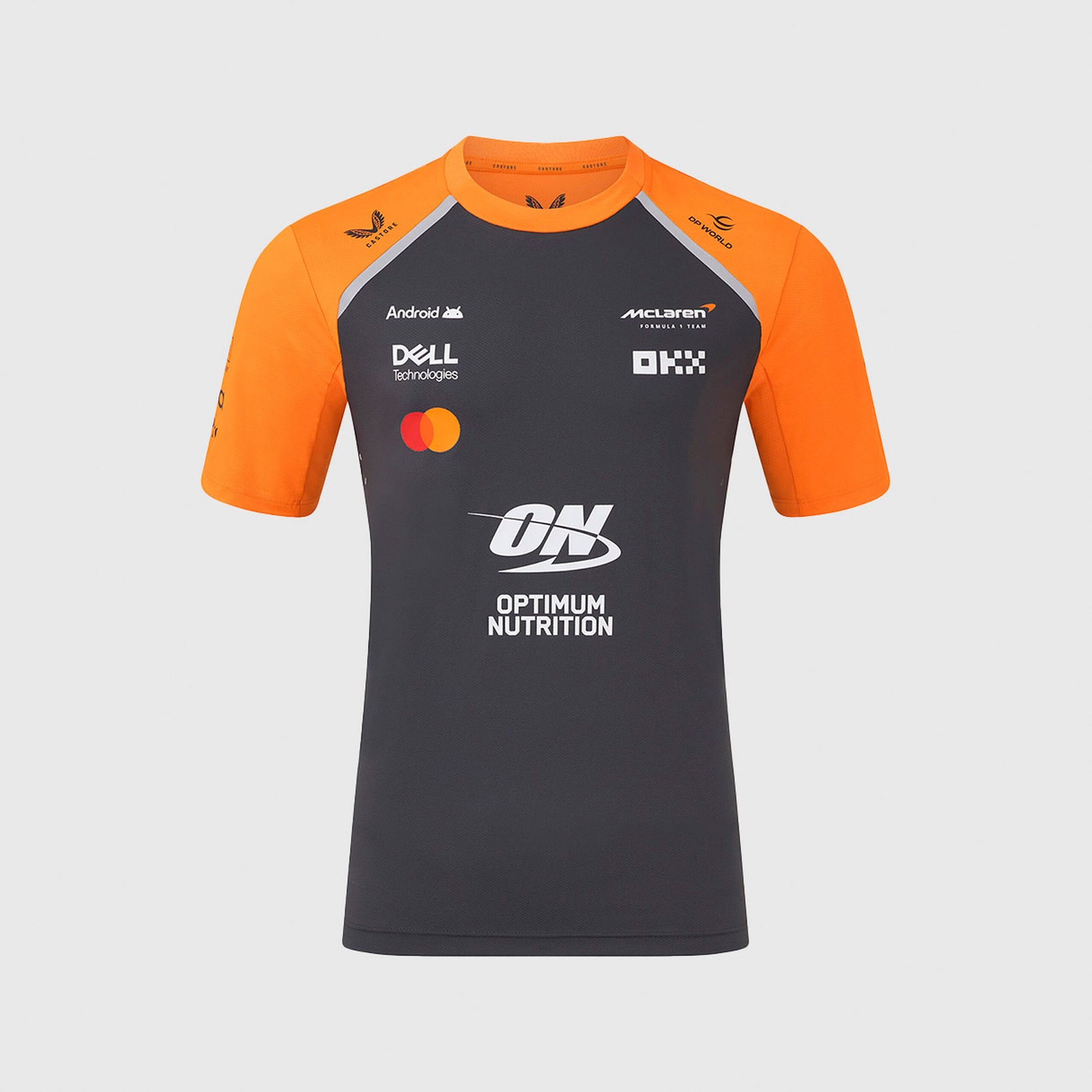 Playera McLaren 2025 Team Set Up Gris