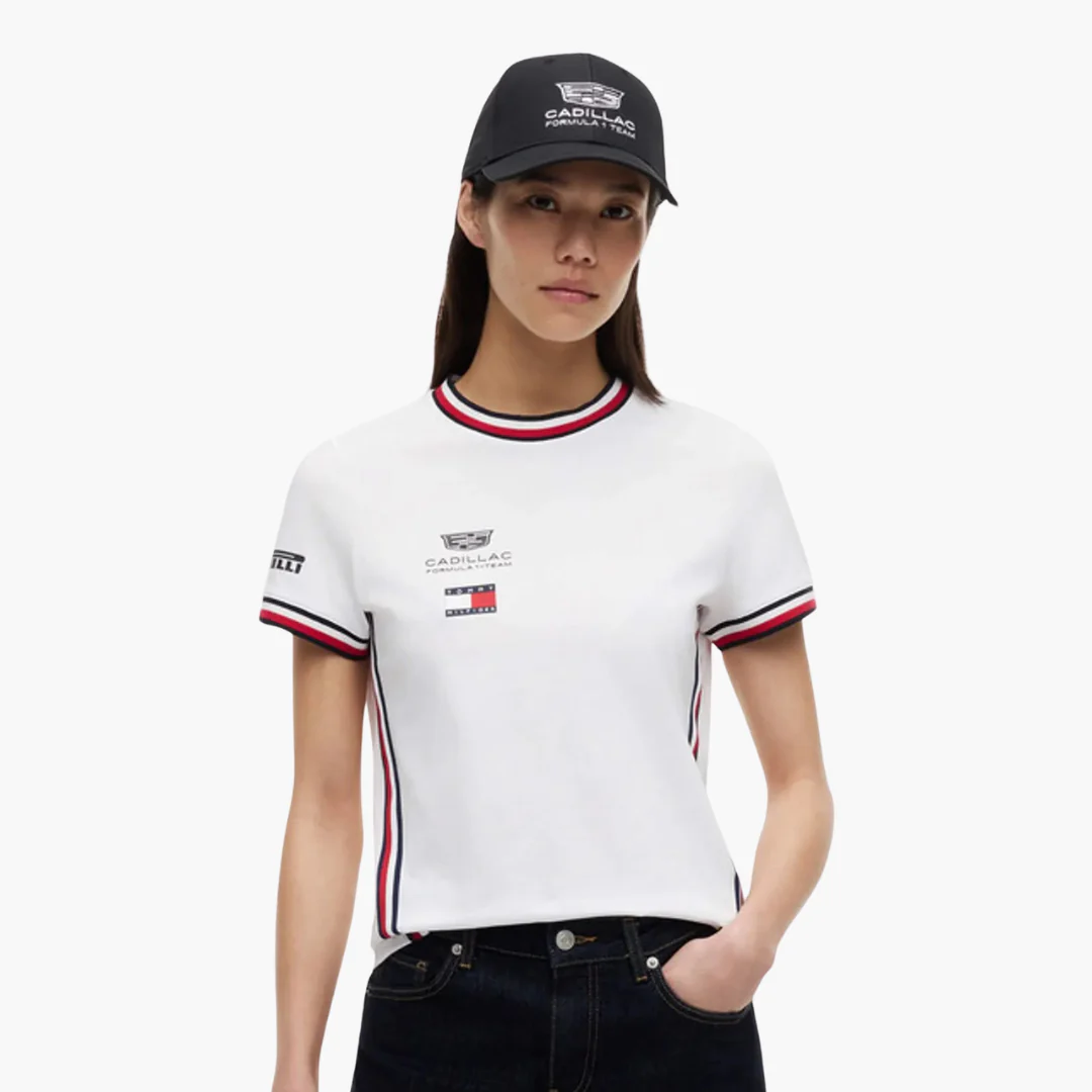 Camiseta Tommy Hilfiger Team Cadillac Mujer