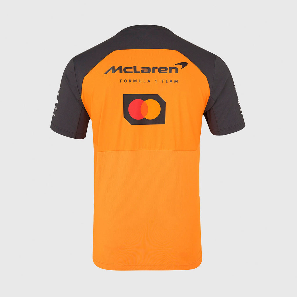 Playera McLaren 2025 Team Set Up Naranja