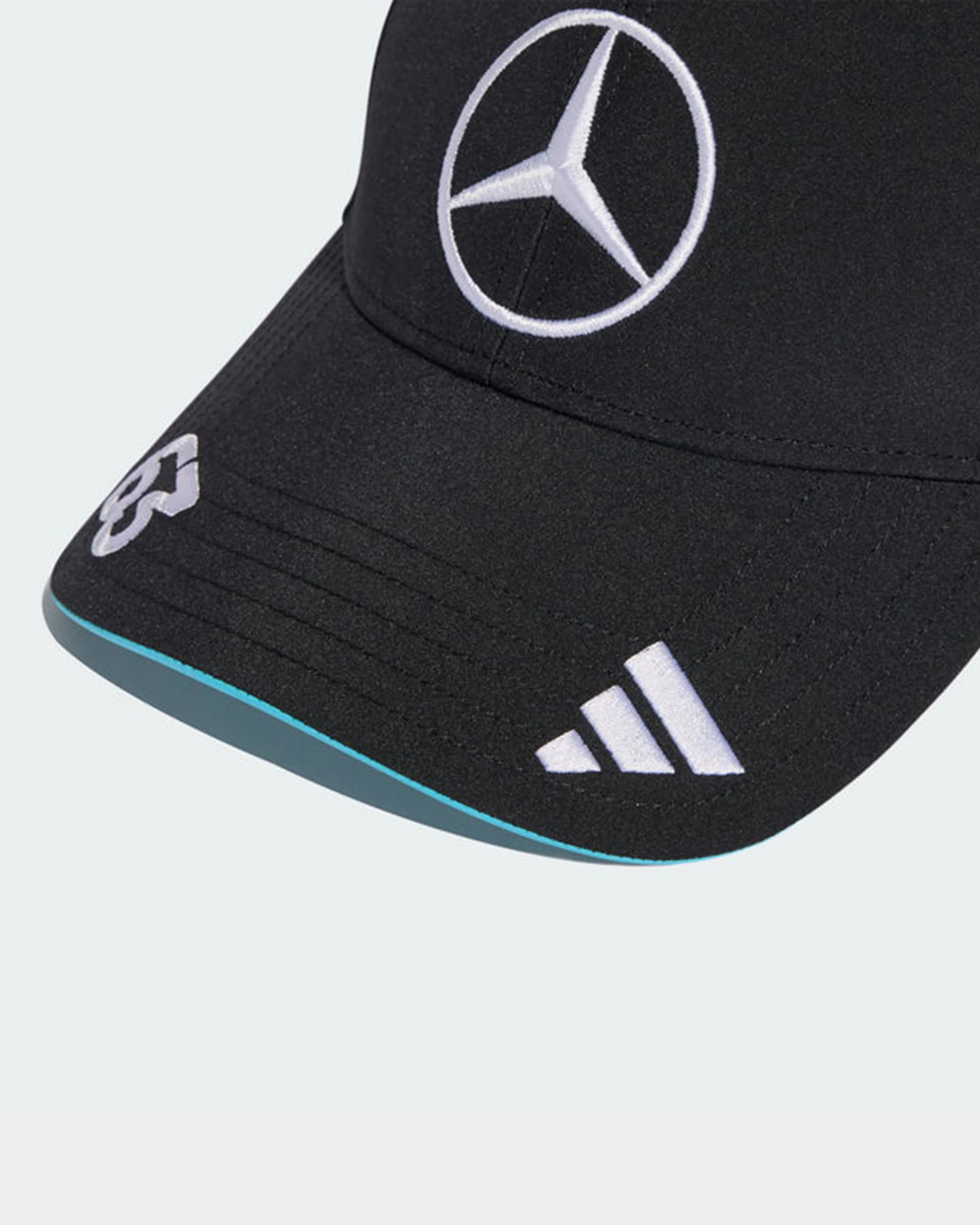 Gorra De Piloto George Russell 2025 Negra